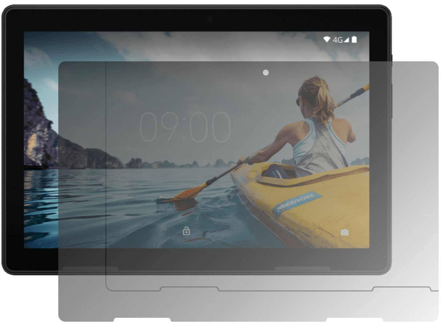 Blickschutzfolie für Medion LifeTab E10702 matt Sc (1)