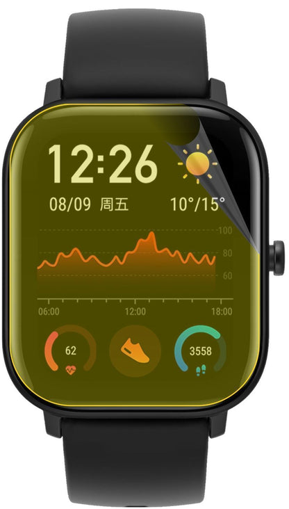 2x 3D Full Cover Schutzfolie für Huami Amazfit GTS (3)