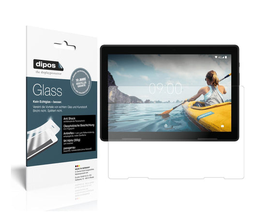 2x 9H Schutzfolie matt für Medion LifeTab E10702 P (1)