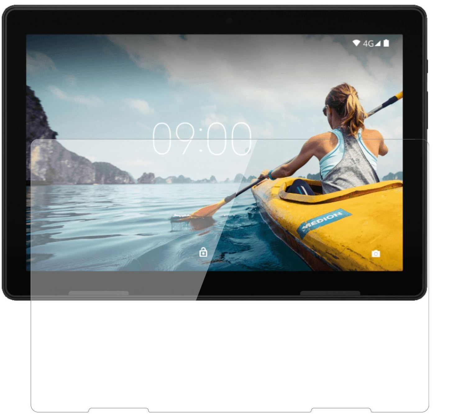2x 9H Schutzfolie für Medion LifeTab E10702 Panzer (2)