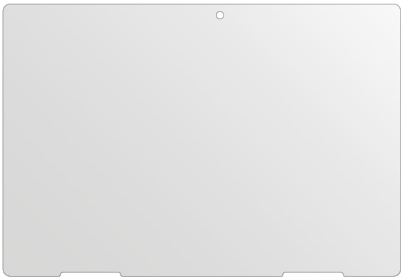 2x Schutzfolie matt für Medion LifeTab E10702 Disp (3)