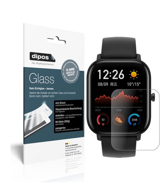 2x 9H Schutzfolie matt für Huami Amazfit GTS Panze (1)