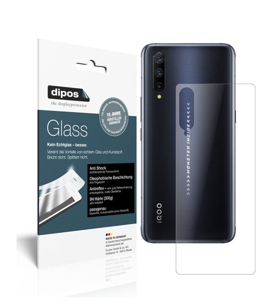 1x 9H Schutzfolie matt für Vivo IQOO Pro 5G Rückse (1)