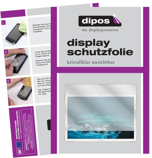 1x Schutzfolie klar für Huawei MediaPad M6 10.8 Zo (1)
