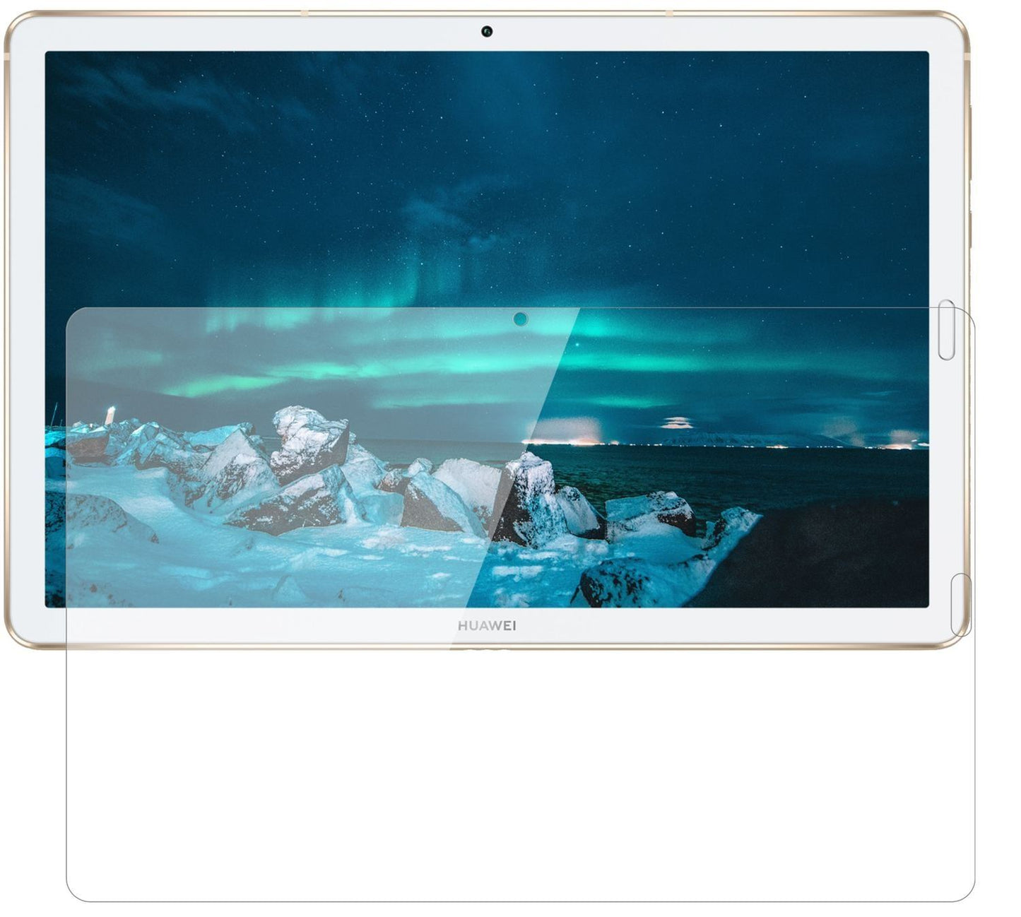 2x 9H Schutzfolie für Huawei MediaPad M6 10.8 Zoll (2)