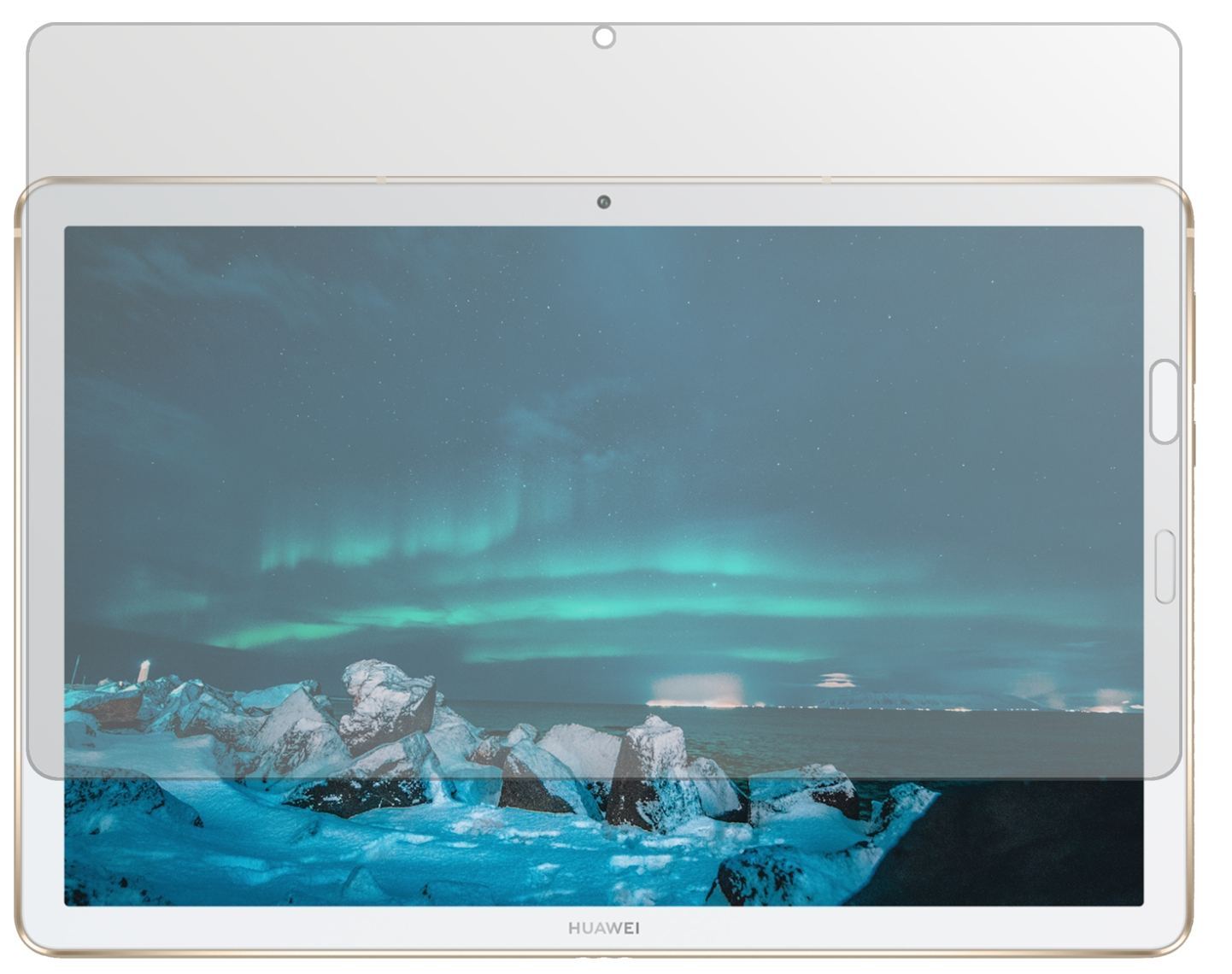 2x Schutzfolie matt für Huawei MediaPad M6 10.8 Zo (2)