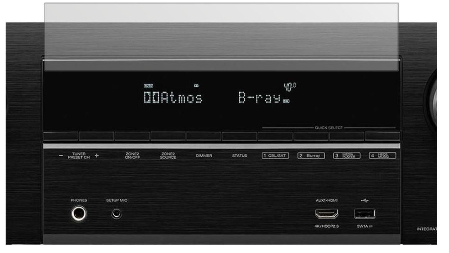 1x Schutzfolie matt für Denon AVR-X3600H Display-S (2)