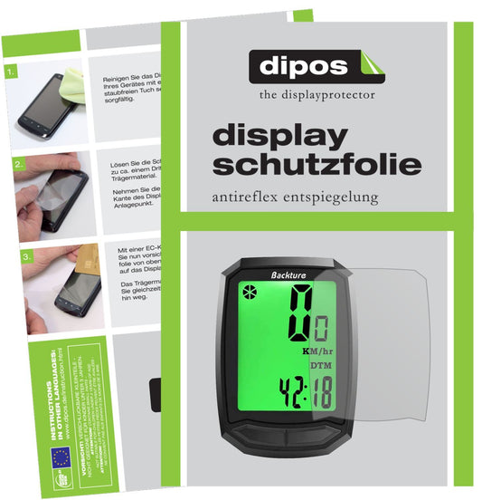 2x Schutzfolie matt für Backture Realtime Speed Tr (1)