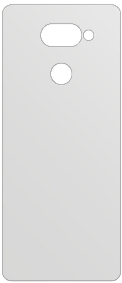 5x Schutzfolie matt für LG K40s Rückseite Display- (3)