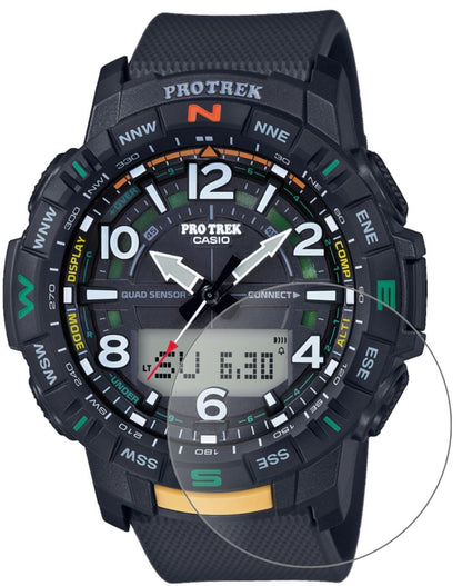 2x 9H Schutzfolie matt für Casio PRT-B50 Pro Trek  (2)