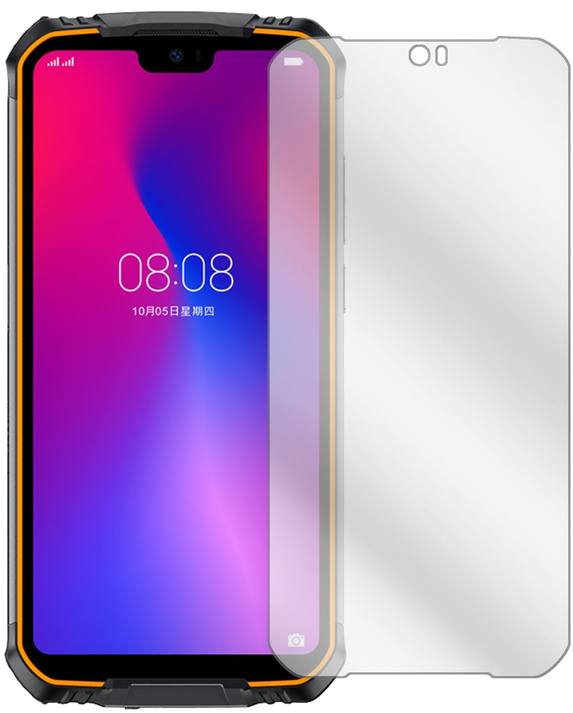1x Schutzfolie klar für Doogee S68 Pro Display-Sch (2)
