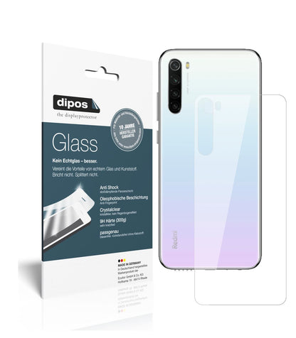 2x 9H Schutzfolie für Xiaomi Redmi Note 8T Rücksei (1)