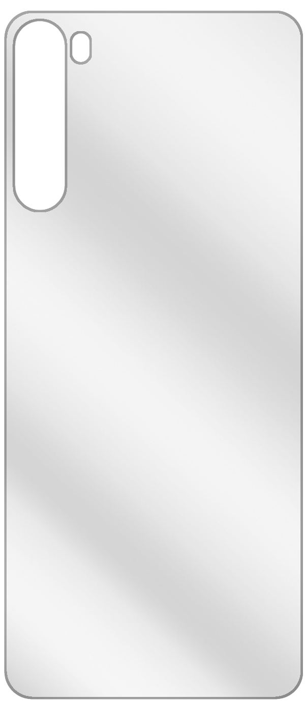 2x Schutzfolie klar für Xiaomi Redmi Note 8T Rücks (3)