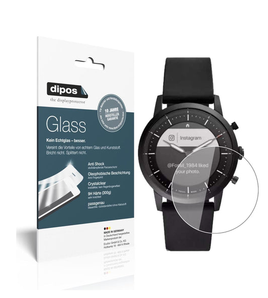 1x 9H Schutzfolie für Fossil Hybrid HR Panzerfolie (1)