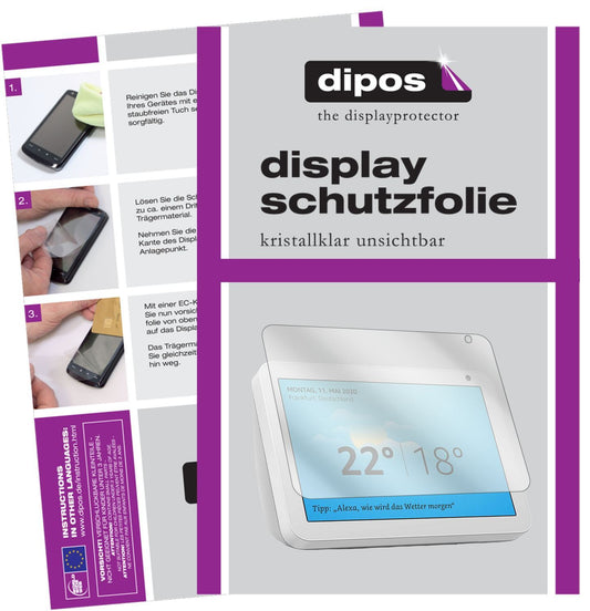 1x Schutzfolie klar für Amazn Echos Show 8 Display (1)