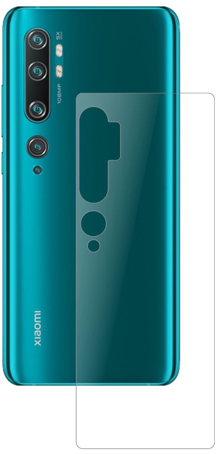 1x 9H Schutzfolie matt für Xiaomi Mi CC9 Pro Rücks (2)