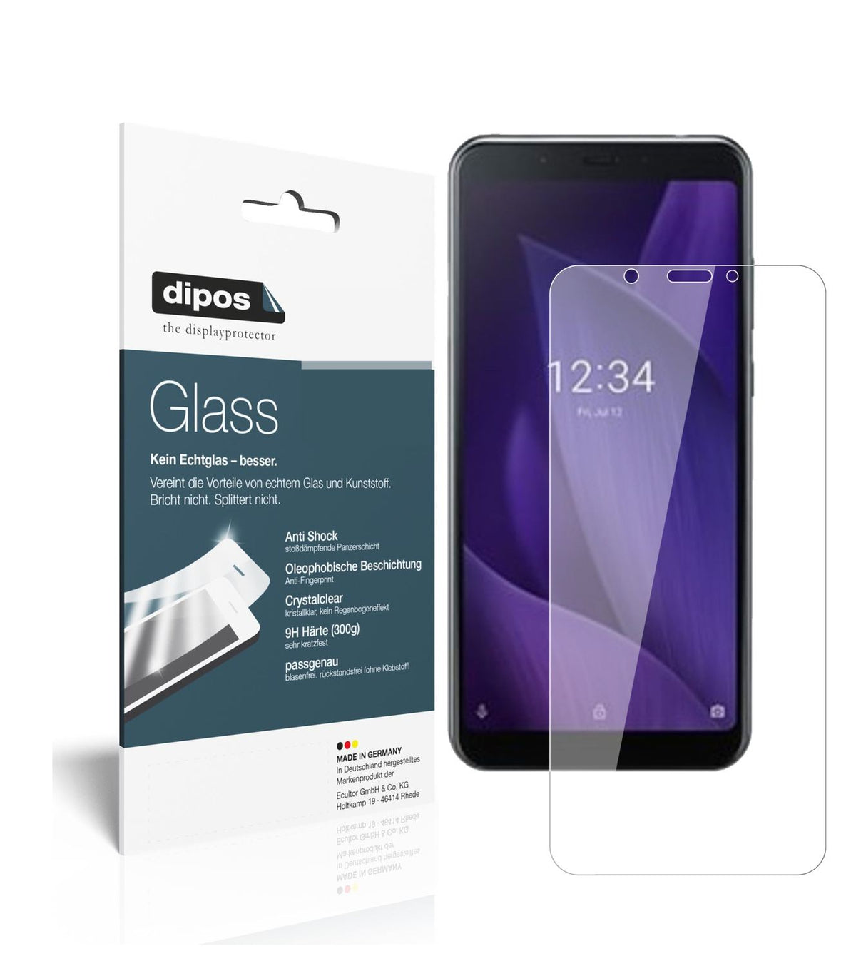 2x 9H Schutzfolie für Sharp Aquos V Panzerfolie (1)