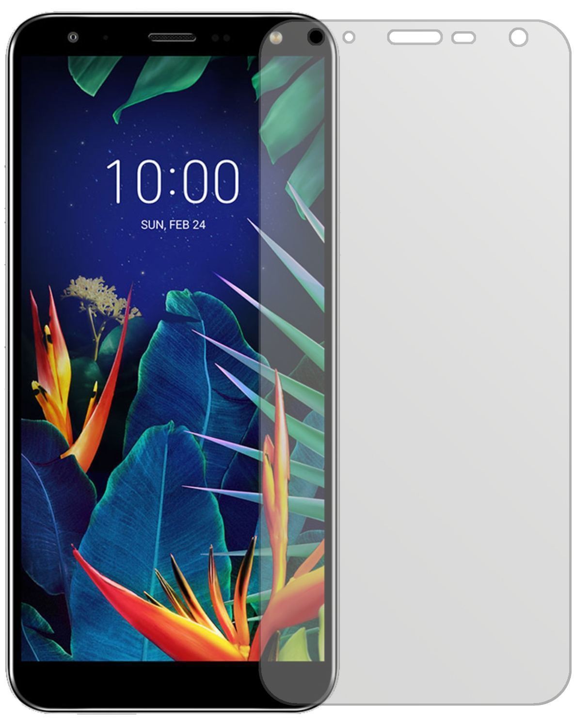 5x Schutzfolie matt für LG K40S Display-Schutzfoli (2)