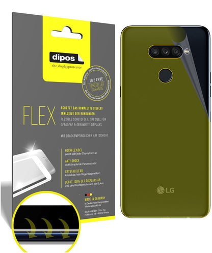 2x 3D Full Cover Schutzfolie für LG K50S Rückseite (1)