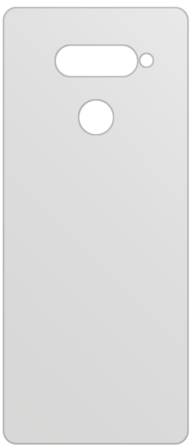 1x Schutzfolie matt für LG K50S Rückseite Display- (3)