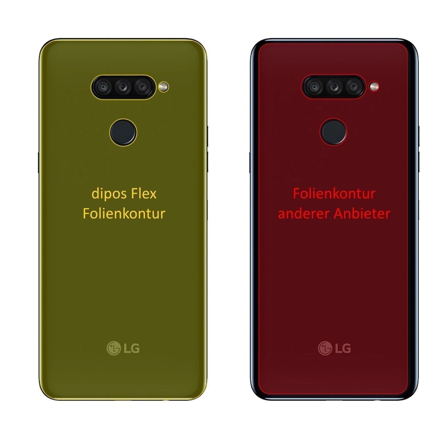 3x 3D Full Cover Schutzfolie für LG K50S Rückseite (2)