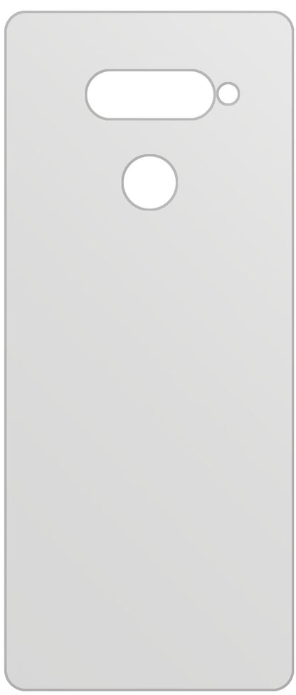 2x Schutzfolie matt für LG K50S Rückseite Display- (3)
