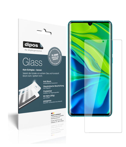 2x 9H Schutzfolie für Xiaomi Mi Note 10 Panzerfoli (1)