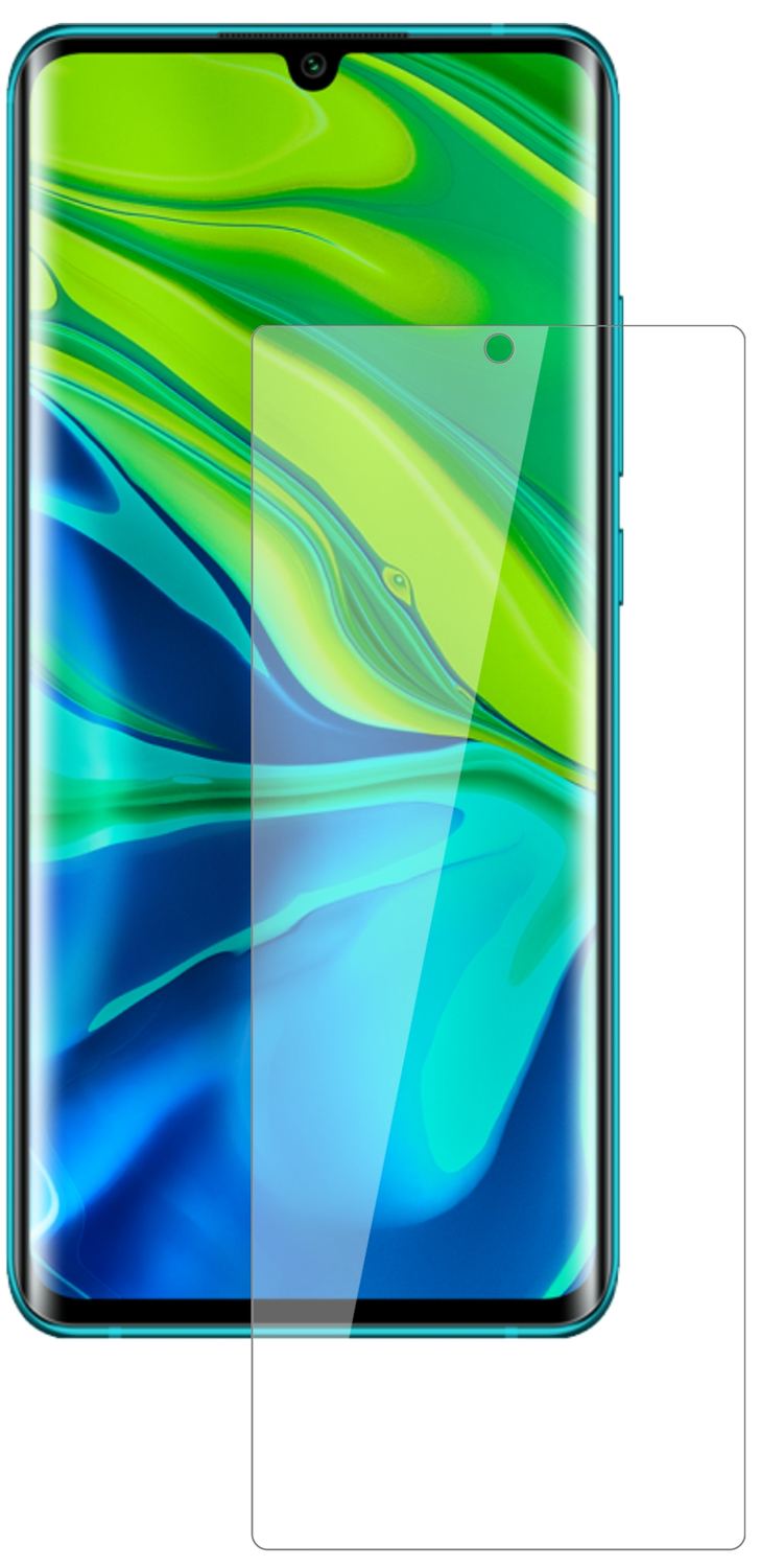 2x 9H Schutzfolie für Xiaomi Mi Note 10 Panzerfoli (2)