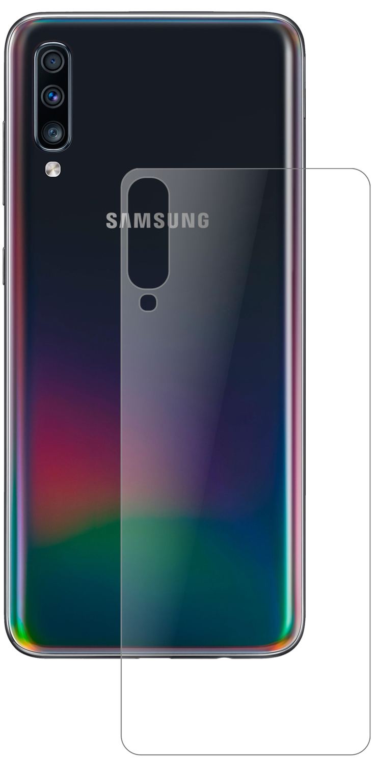 1x 9H Schutzfolie matt für Samsung Galaxy A70s Rüc (2)