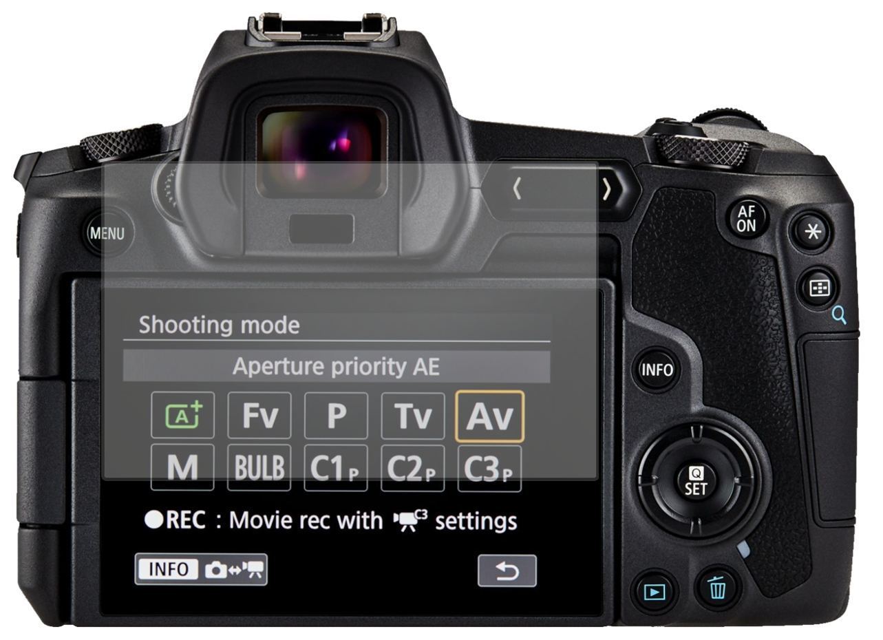6x Schutzfolie matt für Canon EOS Ra Display-Schut (2)