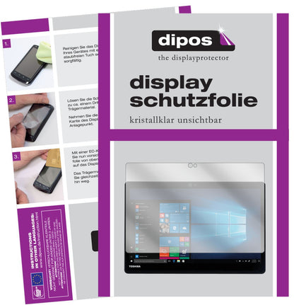 2x Schutzfolie klar für Dynabook Portege X30T-E-10 (1)