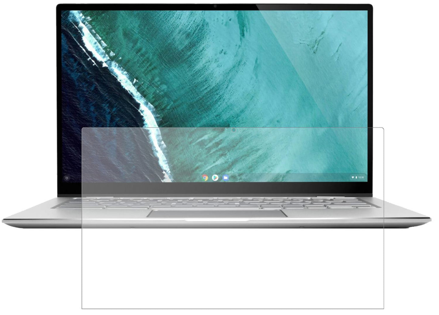 2x 9H Schutzfolie matt für Asus Chromebook Flip C4 (2)
