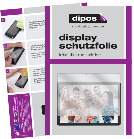 2x Schutzfolie klar für Vankyo MatrixPad Z4 10 Zol (1)