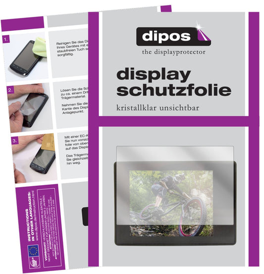6x Schutzfolie klar für Easypix GoXtreme Black Haw (1)