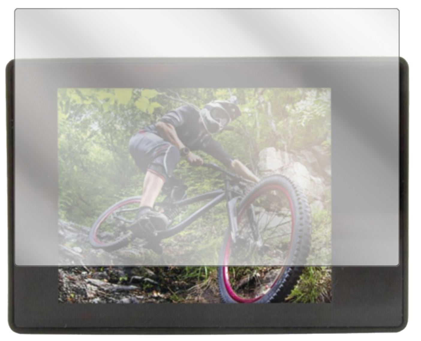 2x Schutzfolie klar für Easypix GoXtreme Black Haw (2)