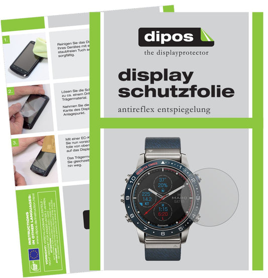 5x Schutzfolie matt für Garmin MARQ Captain Displa (1)