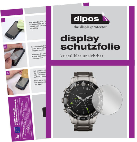 5x Schutzfolie klar für Garmin MARQ Aviator Displa (1)