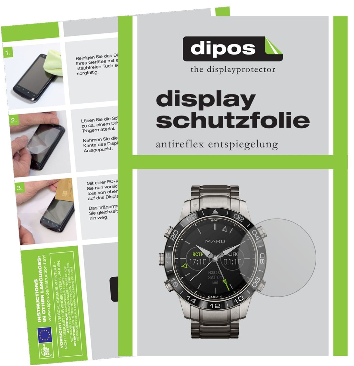 1x Schutzfolie matt für Garmin MARQ Aviator Displa (1)