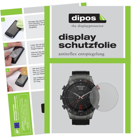 2x Schutzfolie matt für Garmin MARQ Driver Display (1)