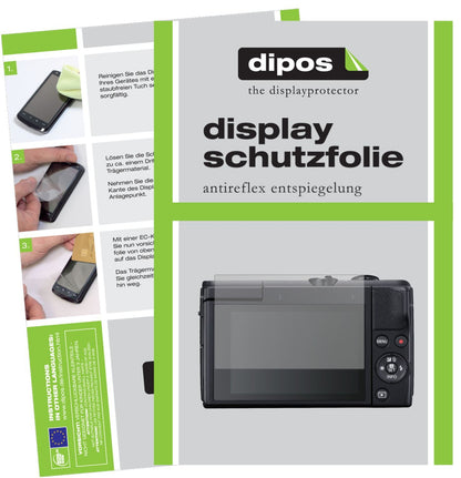 1x Schutzfolie matt für Canon EOS M200 Display-Sch (1)