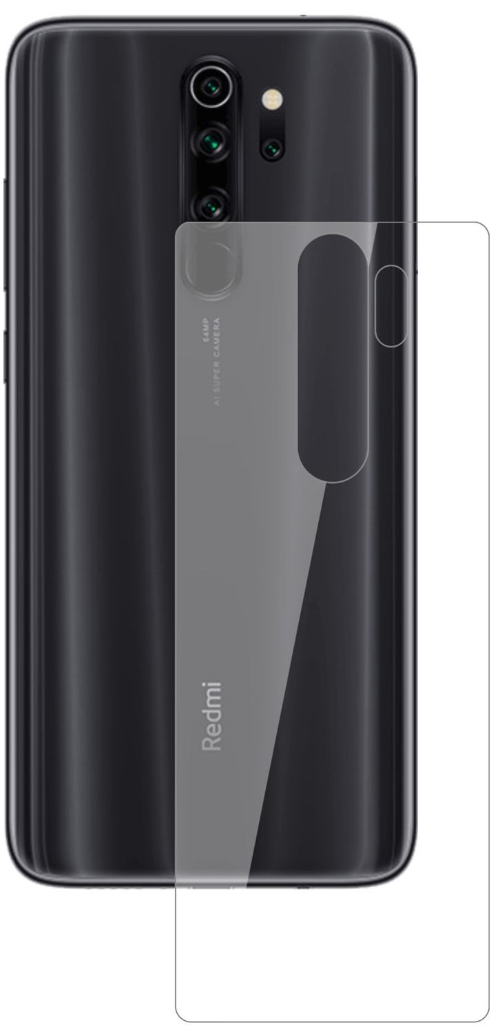 1x 9H Schutzfolie für Xiaomi Redmi Note 8 Pro Rück (2)