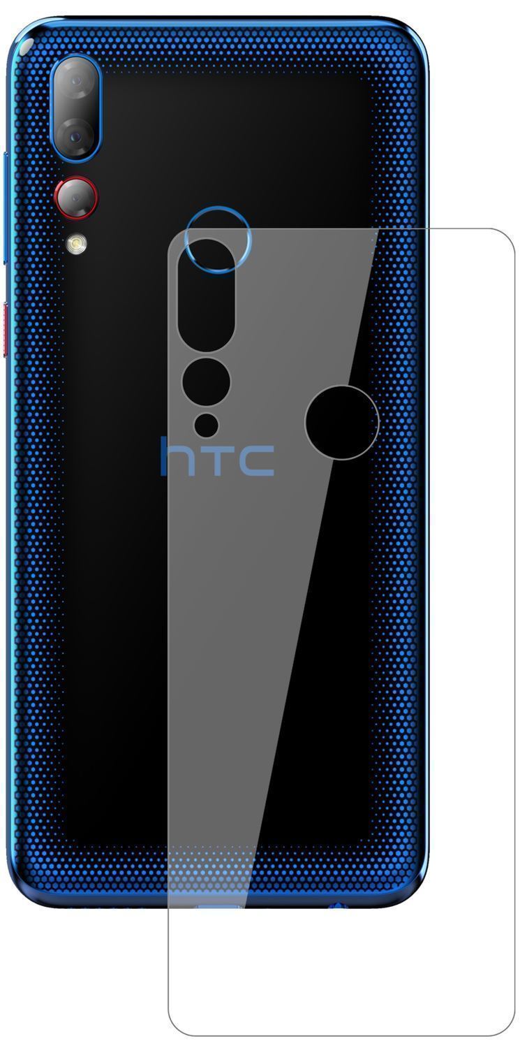 2x 9H Schutzfolie für HTC Desire 19 Plus Rückseite (2)