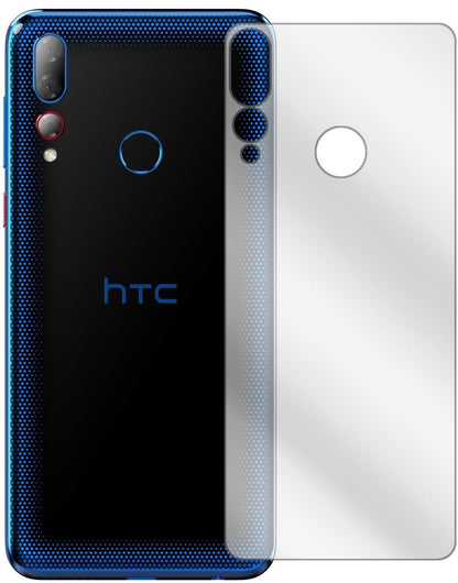 2x Schutzfolie klar für HTC Desire 19 Plus Rücksei (2)