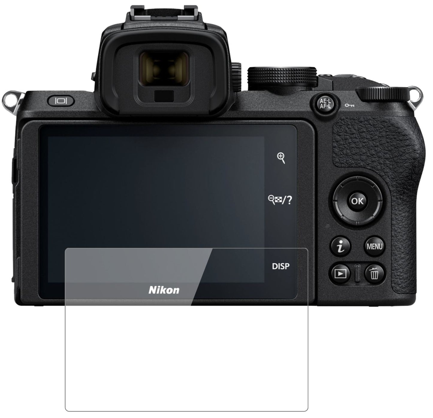 1x 9H Schutzfolie für Nikon Z 50 Panzerfolie (2)