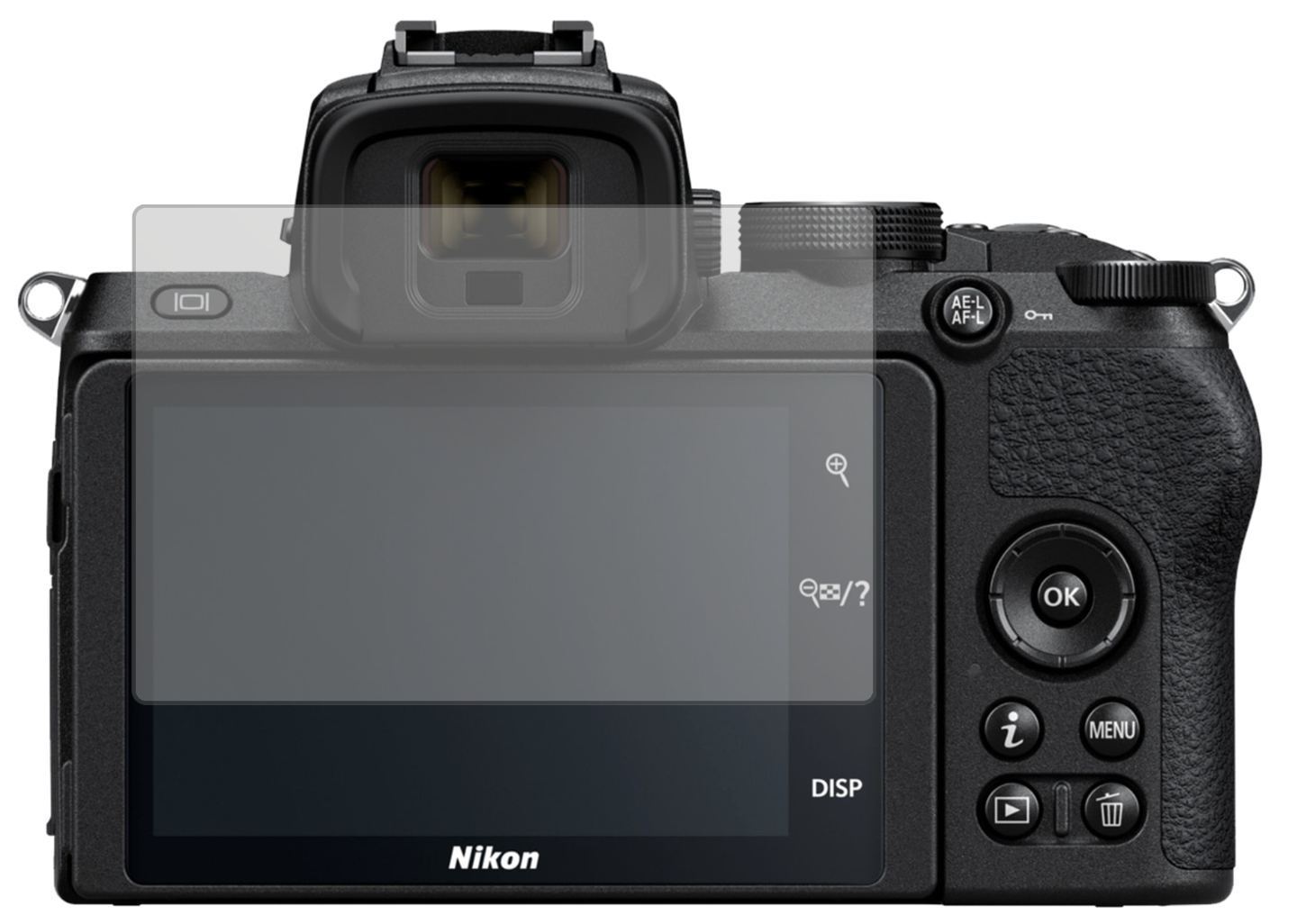 1x Schutzfolie matt für Nikon Z 50 Display-Schutzf (2)