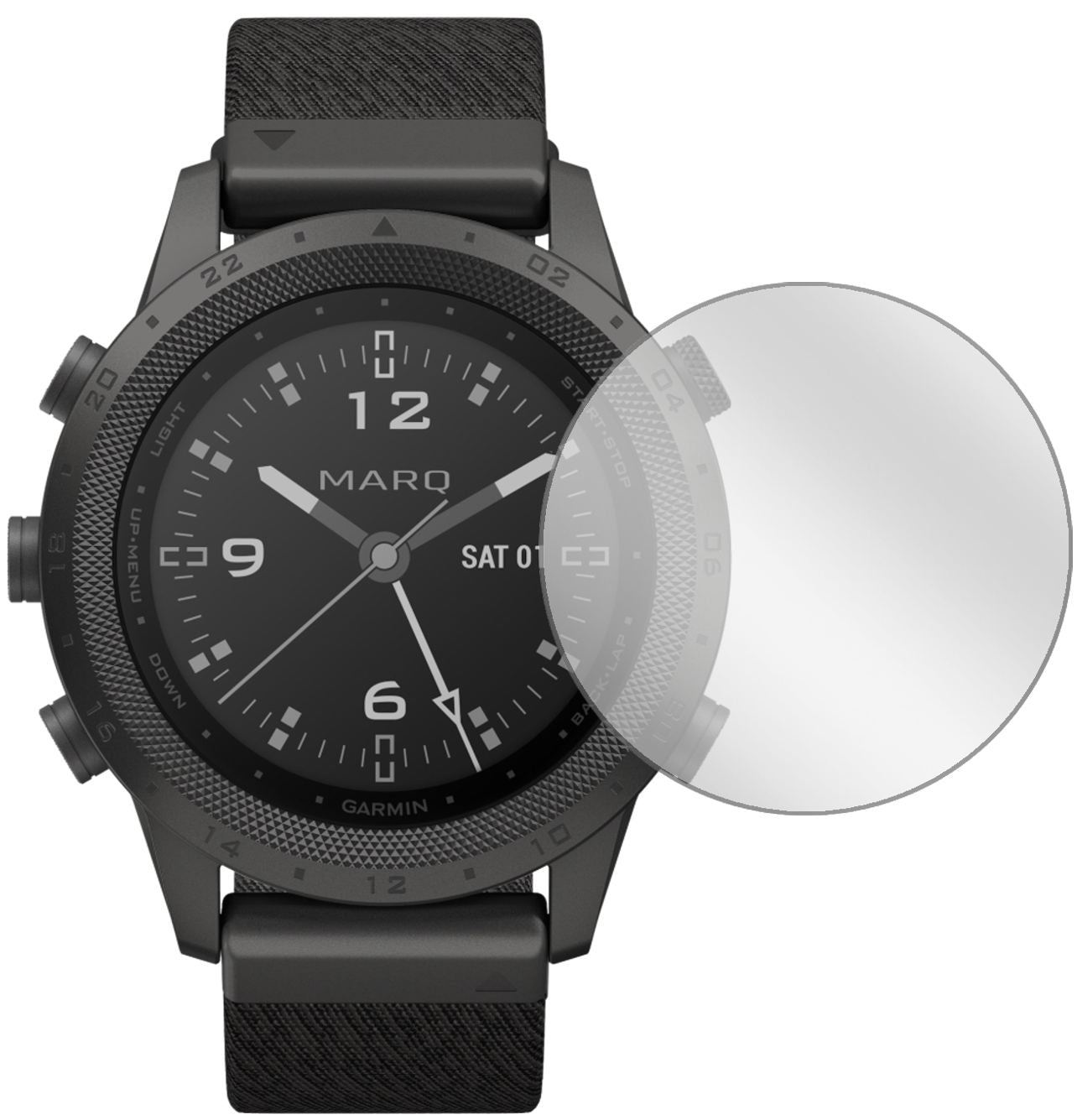 6x Schutzfolie klar für Garmin MARQ Commander Disp (2)