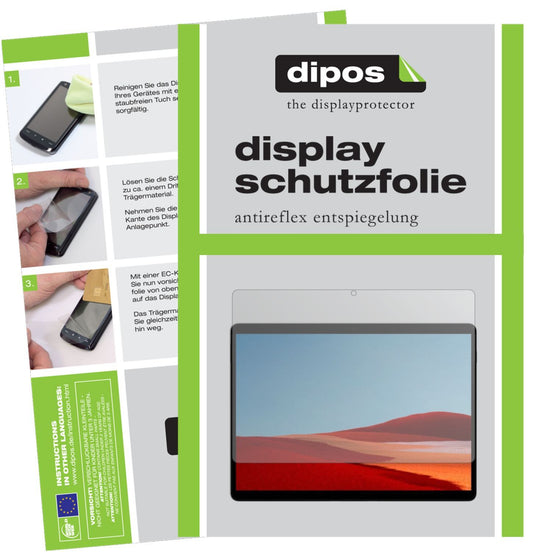 1x Schutzfolie matt für Microsoft Surface Pro X Di (1)