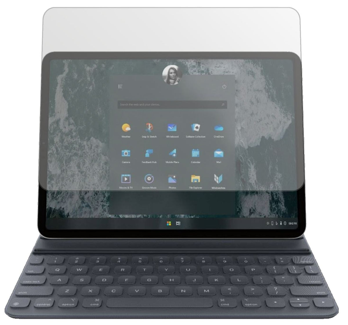 1x Schutzfolie matt für Microsoft Surface Pro 7 Di (2)
