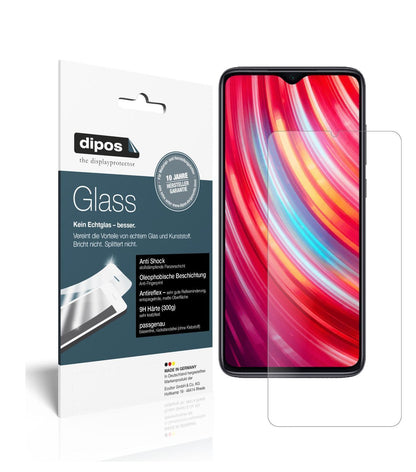 2x 9H Schutzfolie matt für Xiaomi Redmi Note 8 Pro (1)