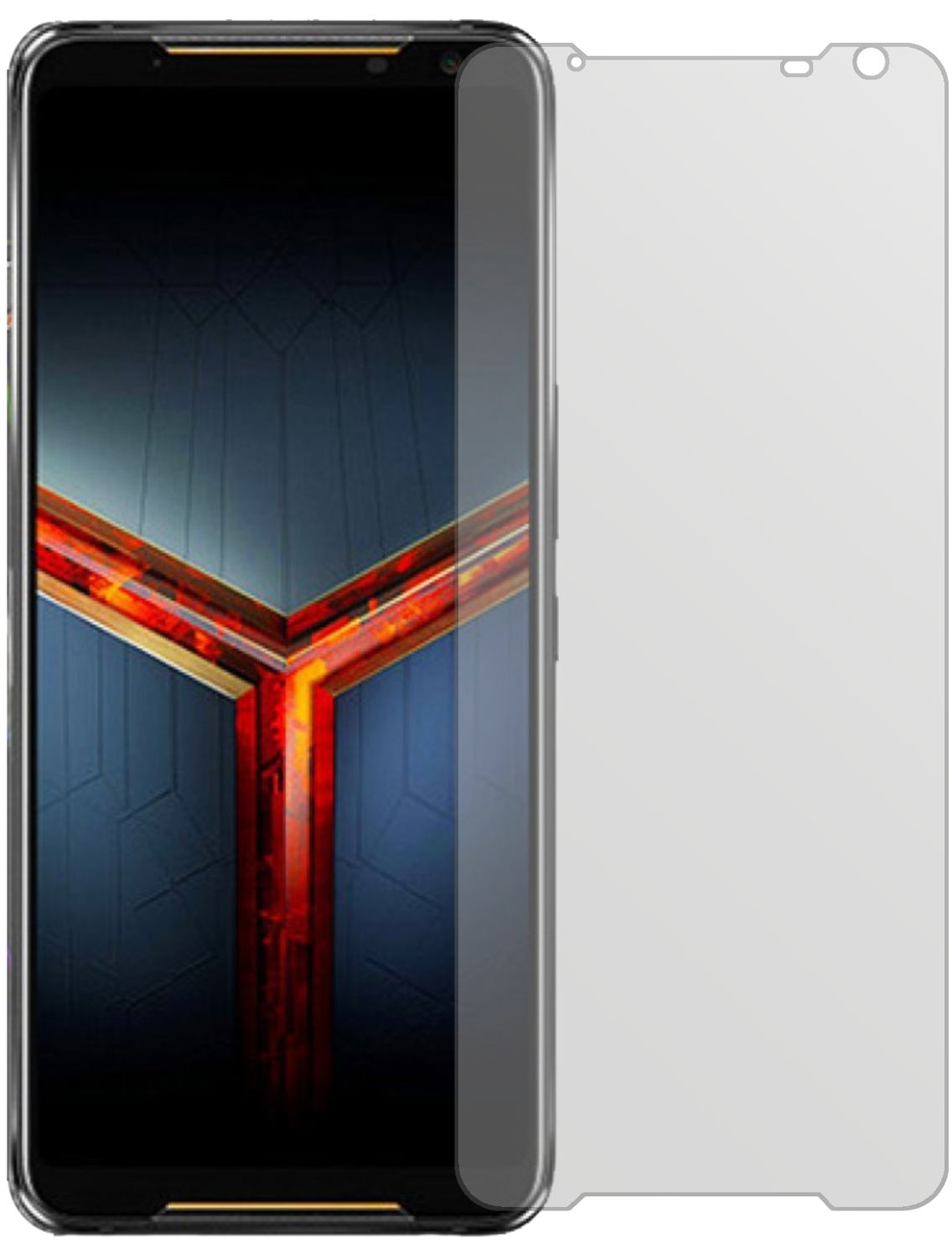 1x Schutzfolie matt für Asus ROG Phone 2 Display-S (2)